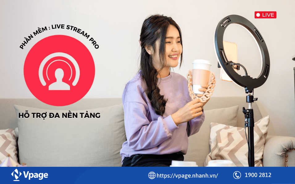 Phần mềm: Livestream Pro